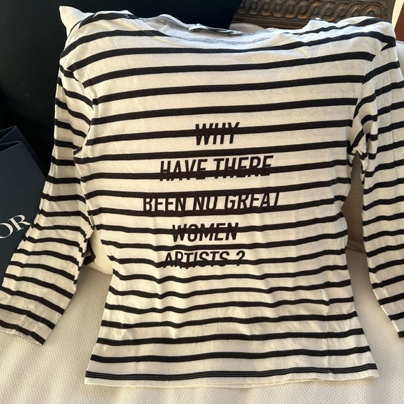 Dior “Women Artists” long sleeve boatneck T-Shirt - Picture 4 of 5